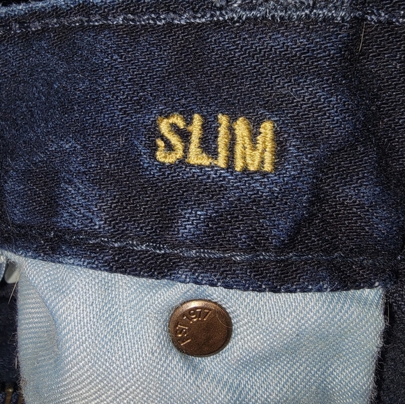 American Eagle Outfitters Blue Straight Jeans Classic Denim - Picture 3 of 14